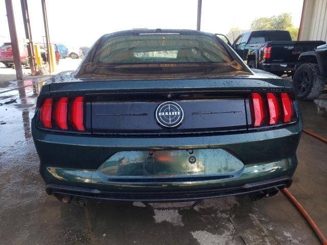 1FA6P8K02K5506958 - 2019 FORD MUSTANG BULLITT GREEN photo 6