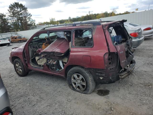 JTEEP21A270214384 - 2007 TOYOTA HIGHLANDER SPORT BURGUNDY photo 2