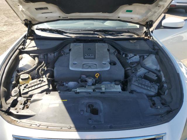 JNKCV66E19M720254 - 2009 INFINITI G37 BASE WHITE photo 11