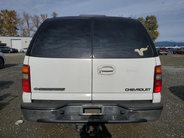 1GNGK26U83R117587 - 2003 CHEVROLET SUBURBAN K2500 WHITE photo 6