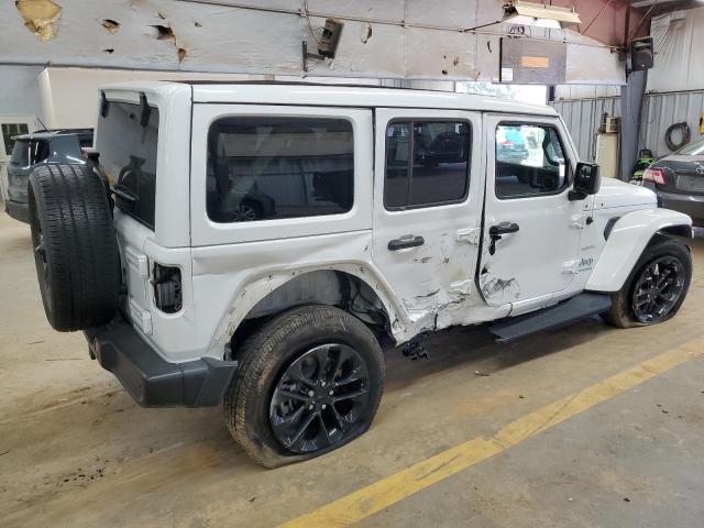 1C4JJXP68MW757591 - 2021 JEEP WRANGLER U SAHARA 4XE WHITE photo 3