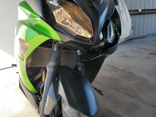 JKAEXEF1XEDA13530 - 2014 KAWASAKI EX650 F GREEN photo 9