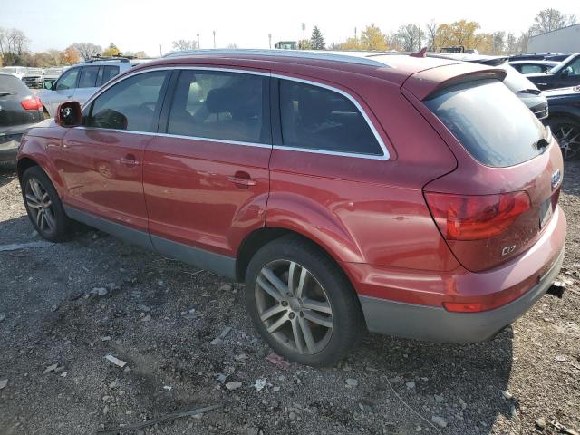 WA1BY74L27D047624 - 2007 AUDI Q7 3.6 QUATTRO PREMIUM BURGUNDY photo 2