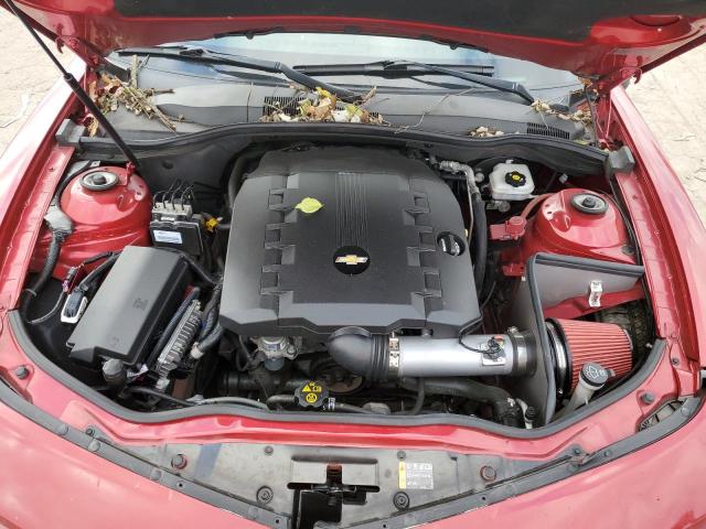 2G1FB1E31E9213400 - 2014 CHEVROLET CAMARO LT RED photo 11