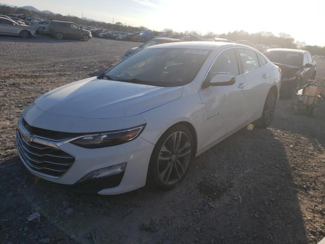 1G1ZD5ST0MF008370 - 2021 CHEVROLET MALIBU LT WHITE photo 1