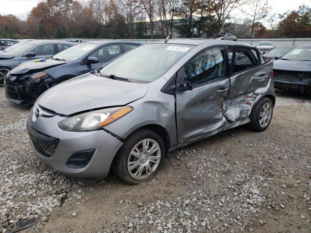 JM1DE1KY3D0169544 - 2013 MAZDA MAZDA2 GRAY photo 1