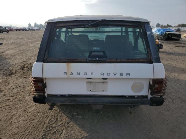 SALHV1246MA444583 - 1991 LAND ROVER RANGE ROVE WHITE photo 6