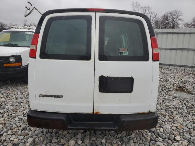 1GCFG15X081195637 - 2008 CHEVROLET EXPRESS G1 WHITE photo 6