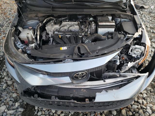 5YFEPMAE3MP221879 - 2021 TOYOTA COROLLA LE BLUE photo 11