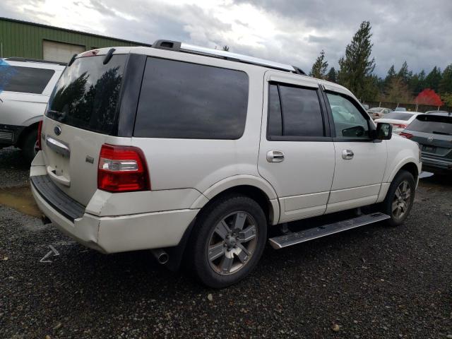 1FMJU2A54AEA38149 - 2010 FORD EXPEDITION LIMITED WHITE photo 3