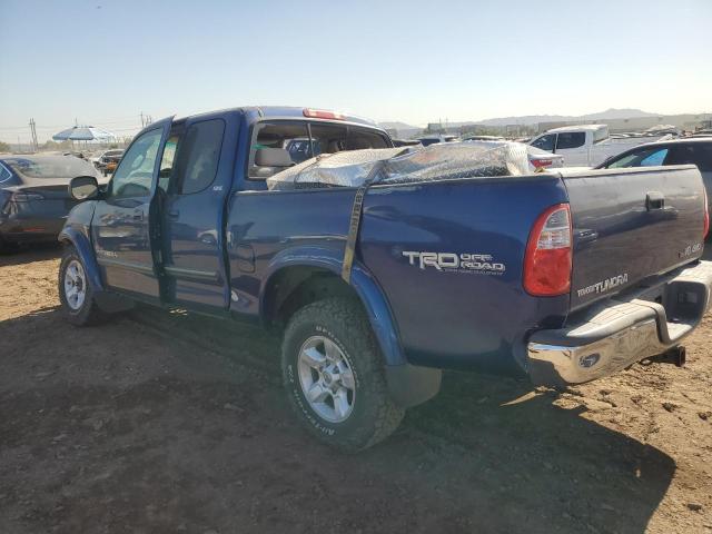5TBBT44156S475345 - 2006 TOYOTA TUNDRA ACCESS CAB SR5 BLUE photo 2