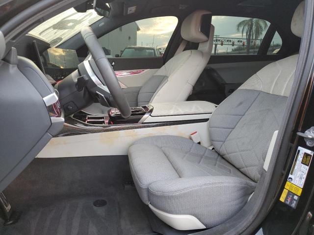 WBY53EJ02PCL65182 - 2023 BMW I7 XDRIVE60 შავი ფოტო 7