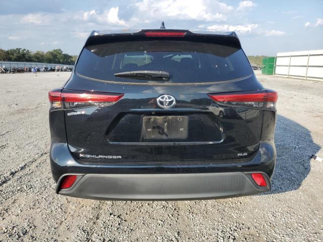 5TDGZRAH6MS516783 - 2021 TOYOTA HIGHLANDER XLE BLACK photo 6
