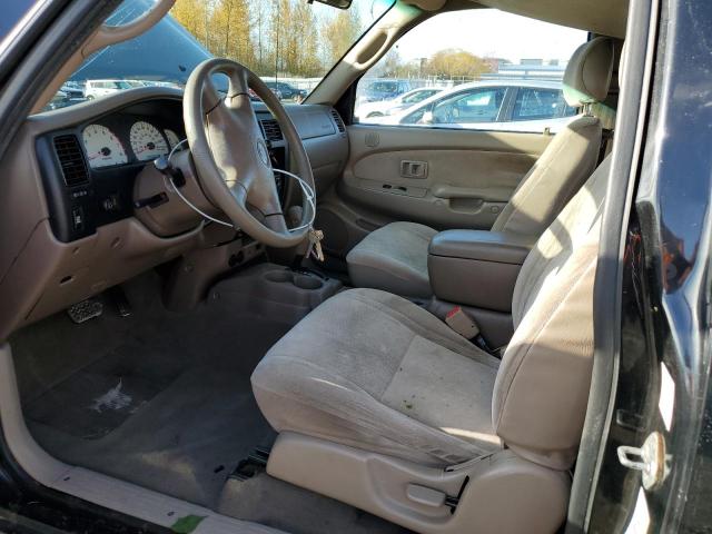 5TESN92NX2Z022615 - 2002 TOYOTA TACOMA XTRACAB PRERUNNER შავი ფოტო 7