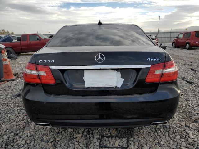 WDDHF9AB4BA315537 - 2011 MERCEDES-BENZ E 550 4MATIC BLACK photo 6