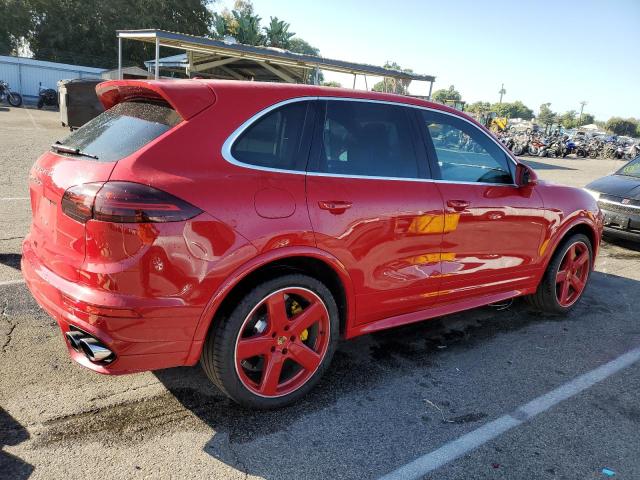 WP1AC2A2XGLA86769 - 2016 PORSCHE CAYENNE TURBO RED photo 3