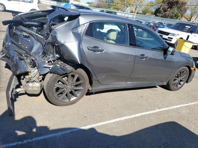 SHHFK7H84LU221497 - 2020 HONDA CIVIC EXL ნაცრისფერი ფოტო 3