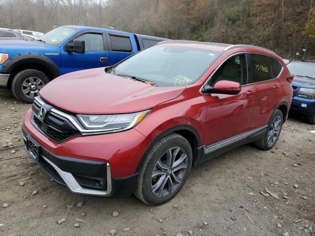 7FARW2H98NE025441 - 2022 HONDA CR-V TOURING RED photo 1