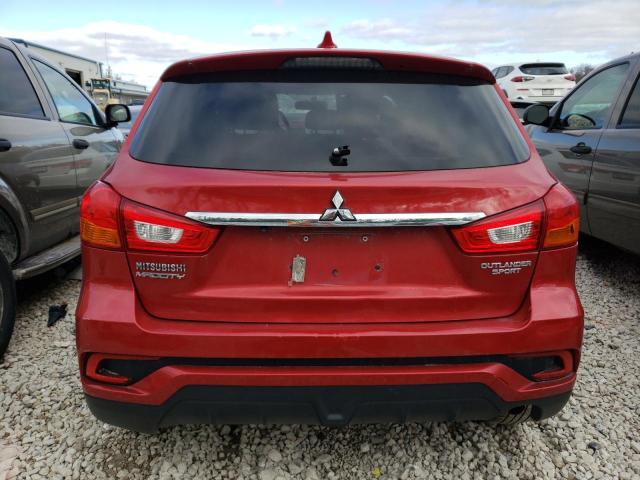 JA4AP3AU0KU015543 - 2019 MITSUBISHI OUTLANDER ES RED photo 6