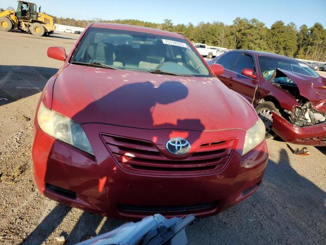 4T1BE46K18U205420 - 2008 TOYOTA CAMRY CE RED photo 5