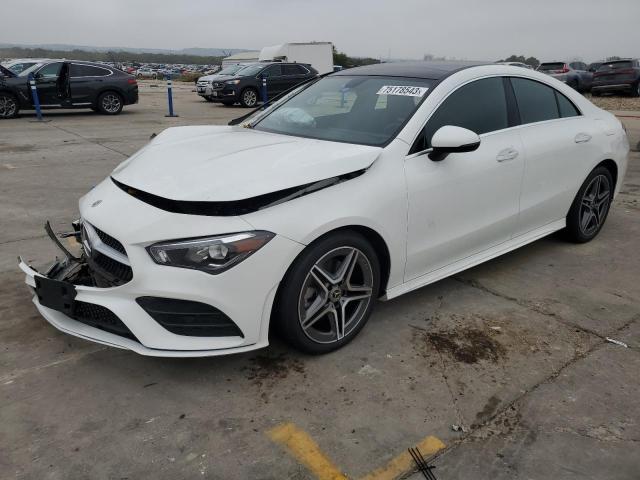 W1K5J4HB3MN196482 - 2021 MERCEDES-BENZ CLA 250 4MATIC WHITE photo 1