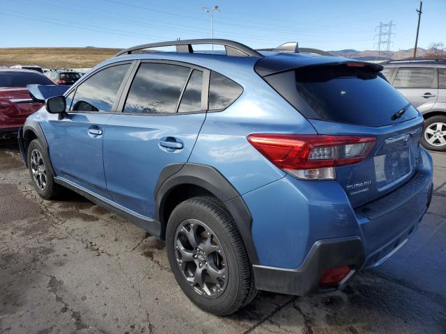 JF2GTHSC4NH251478 - 2022 SUBARU CROSSTREK SPORT BLUE photo 2