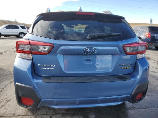 JF2GTHSC4NH251478 - 2022 SUBARU CROSSTREK SPORT BLUE photo 6