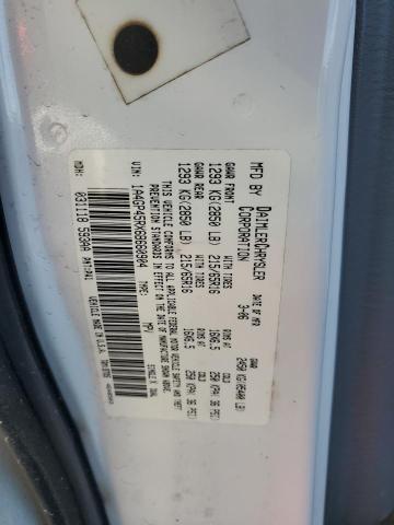 1A4GP45RX6B660904 - 2006 CHRYSLER TOWN & COU თეთრი ფოტო 14