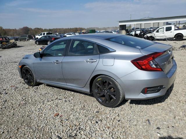 2HGFC2F85LH595942 - 2020 HONDA CIVIC SPORT ნაცრისფერი ფოტო 2