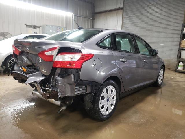 1FAHP3F27CL414183 - 2012 FORD FOCUS SE GRAY photo 3