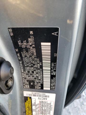 5TDZA22C06S404512 - 2006 TOYOTA SIENNA XLE BLUE photo 13