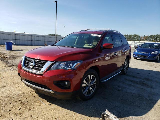 5N1DR2CN0LC621277 - 2020 NISSAN PATHFINDER SL RED photo 1