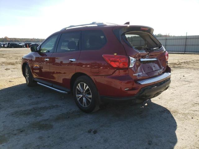 5N1DR2CN0LC621277 - 2020 NISSAN PATHFINDER SL RED photo 2