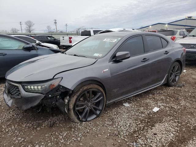 19UUB2F62JA002431 - 2018 ACURA TLX TECH+A GRAY photo 1