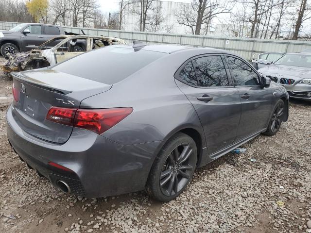 19UUB2F62JA002431 - 2018 ACURA TLX TECH+A GRAY photo 3