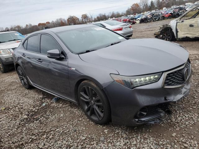 19UUB2F62JA002431 - 2018 ACURA TLX TECH+A GRAY photo 4