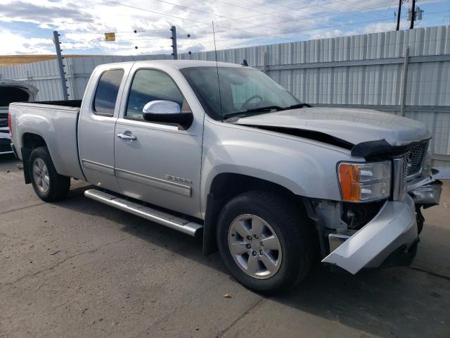 1GTR2WE75CZ207381 - 2012 GMC SIERRA K1500 SLT SILVER photo 4