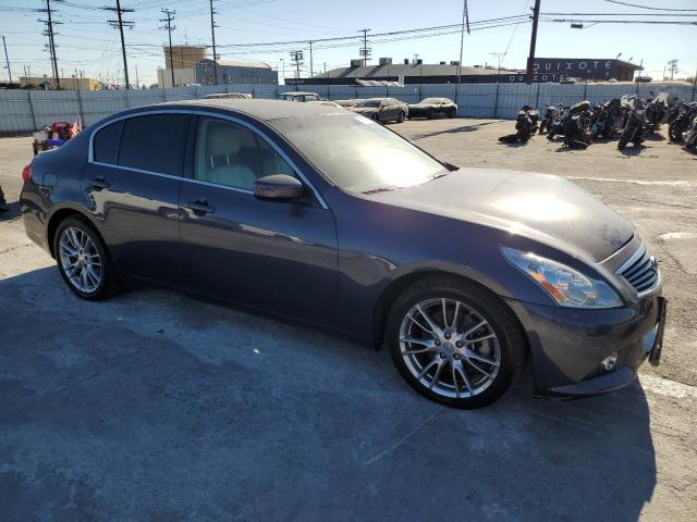 JN1CV6AP6BM510364 - 2011 INFINITI G37 BASE GRAY photo 4