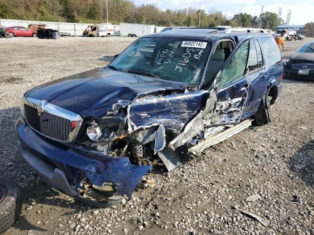 5LMEU88HX4ZJ16058 - 2004 LINCOLN AVIATOR BLUE photo 2