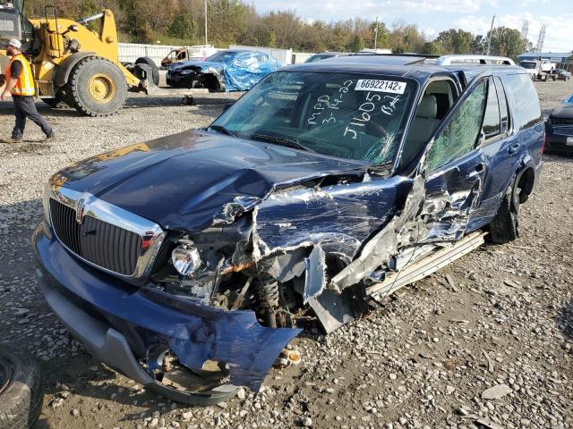 5LMEU88HX4ZJ16058 - 2004 LINCOLN AVIATOR 蓝色 照片 9