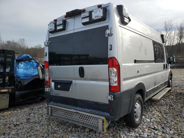 3C6URVHG4JE157522 - 2018 RAM PROMASTER 3500 HIGH ვერცხლისფერი ფოტო 3