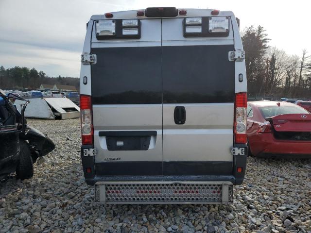 3C6URVHG4JE157522 - 2018 RAM PROMASTER 3500 HIGH ვერცხლისფერი ფოტო 6