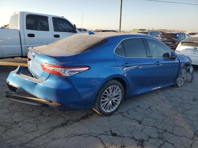 4T1B11HK5KU235440 - 2019 TOYOTA CAMRY L BLUE photo 3