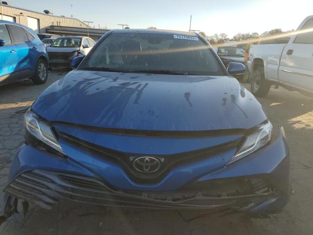 4T1B11HK5KU235440 - 2019 TOYOTA CAMRY L BLUE photo 5