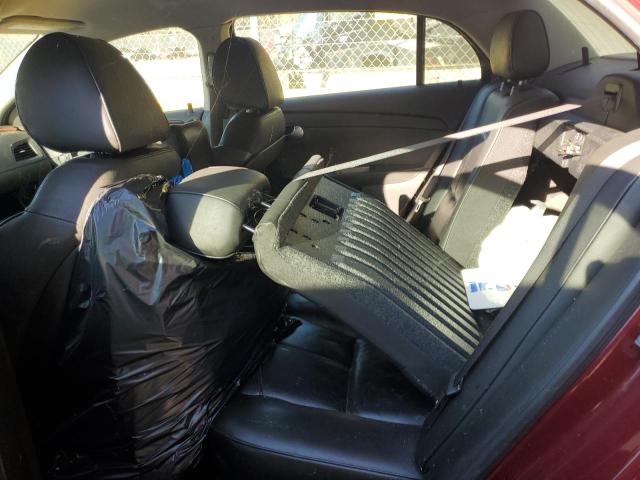1G1ZE5EUXBF141569 - 2011 CHEVROLET MALIBU LTZ მუქწითელი ფოტო 10