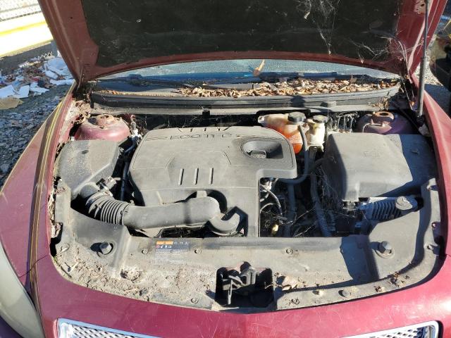 1G1ZE5EUXBF141569 - 2011 CHEVROLET MALIBU LTZ მუქწითელი ფოტო 11