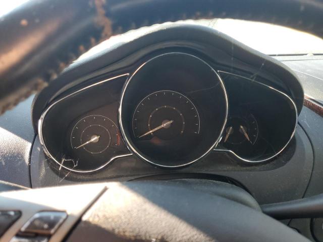 1G1ZE5EUXBF141569 - 2011 CHEVROLET MALIBU LTZ მუქწითელი ფოტო 9