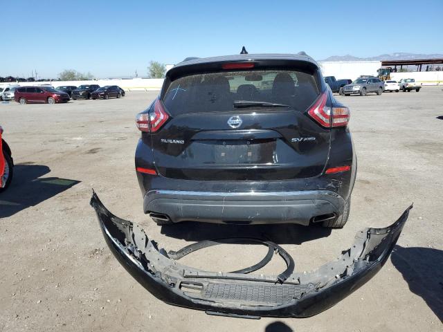 5N1AZ2MH1JN155467 - 2018 NISSAN MURANO S BLACK photo 6