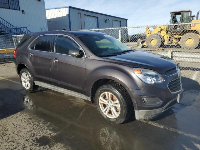 1GNALBEK4GZ106174 - 2016 CHEVROLET EQUINOX LS GRAY photo 4