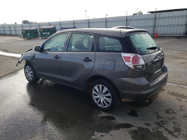 2T1KR32E88C690655 - 2008 TOYOTA MATRIX XR GRAY photo 2